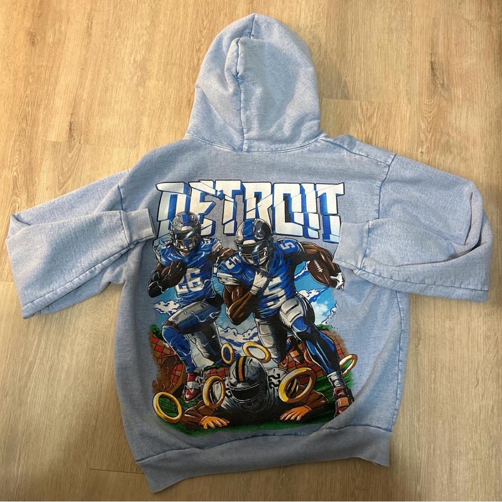 Kiwiclo Detroit Lions Hoodie L
